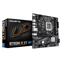 Материнская плата GIGABYTE B760M H V2 [LGA 1700, Intel B760, mATX, 2×DDR5 до 128 ГБ, 1×M.2, 1 GbE, 7×USB]