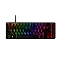 Клавиатура проводная HyperX Alloy Origins 65 [механическая HyperX Red, клавиш - 67, USB Type-A, черный]