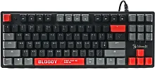 Клавиатура проводная A4Tech Bloody S310N Energy Red
[механическая BLMS Red Plus, клавиш — 87, USB Type-A, RGB Neon, Hot-Swap, TKL]