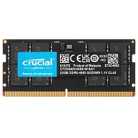 Оперативная память SODIMM Crucial [CT32G48C40S5] 32 ГБ [DDR5, 32 ГБx1 шт, 4800 МГц, PC38400, тайминги: 40-39-39]