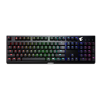Клавиатура проводная Gigabyte AORUS K9 Optical черная
[механическая , USB 2.0 (USB-A), 104 клавиши, RGB per‑key, Hot‑Swap, splash‑proof]