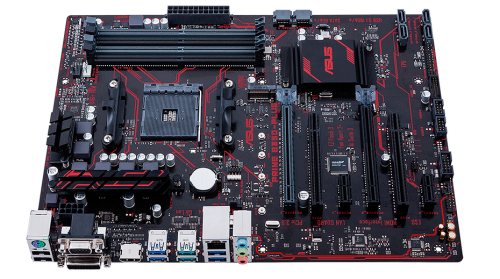 Материнская плата AMD AM4 - 4 слотовая Материнская плата AMD AM4 - 4 слотовая
