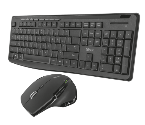 Клавиатура Trust Evo Silent + mouse (Bluetooth) Клавиатура Trust Evo Silent + mouse (Bluetooth)