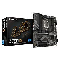 Материнская плата GIGABYTE Z790 D [LGA 1700, Intel Z790, ATX, 4×DDR5 до 256 ГБ, 3×M.2, 2.5 GbE, 8×USB в т.ч. Type-C]