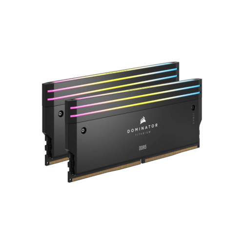 Оперативная память Corsair DOMINATOR TITANIUM RGB [CMP32GX5M2X7200C34] 32 ГБ [DDR5, 16 ГБx2 шт, 7200 МГц, 34-44-44-96]