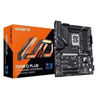 Материнская плата GIGABYTE Z890 D PLUS [LGA 1851, Intel Z890, ATX, 4×DDR5 до 256 ГБ, 4×M.2, 2.5 GbE, 10×USB в т.ч. Type-C]