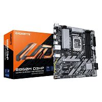 Материнская плата GIGABYTE B860M D3HP [LGA 1851, Intel B860, mATX, 4×DDR5 до 256 ГБ, 2×M.2, 1 GbE, 6×USB]