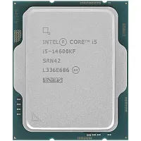 Процессор Intel Core i5-14600KF OEM [LGA 1700, 6P x 3.5 ГГц, 8E x 2.6 ГГц, L2 - 20 МБ, L3 - 24 МБ, 2 х DDR4, DDR5-5600 МГц, TDP 181 Вт]