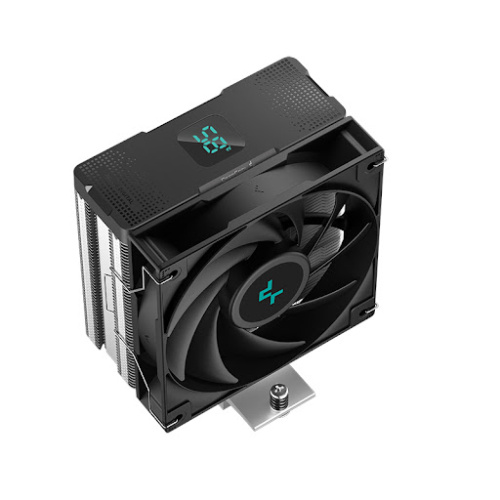 Кулер для процессора DEEPCOOL AG400 DIGITAL BK  [основание - алюминий\медь, 2100 об/мин, 31.6 дБ, 4 pin, 220 Вт]