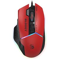 Мышь проводная A4Tech Bloody W95 Max Pro красный [12000 dpi, светодиодный, USB Type-A, кнопки - 10]