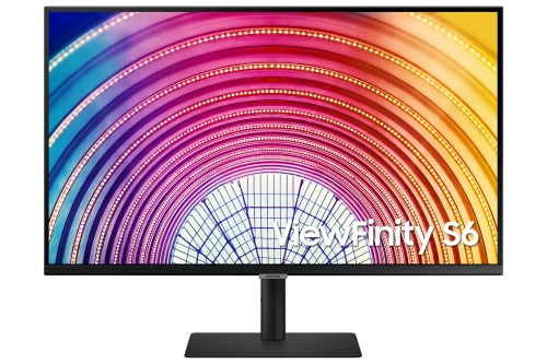 32" Монитор Samsung ViewFinity S6 LS32A600NWMXUE [2560x1440@75 Гц, VA, LED, 3000:1, 300 Кд/м², 178°/178°, DisplayPort, HDMI 2.0 ]