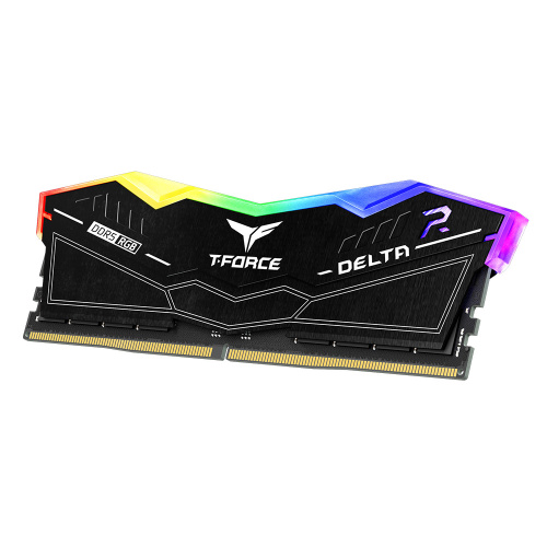 Оперативная память Team Group T-Force Delta RGB [FF3D564G6000HC38ADC01] 64 ГБ [DDR5, 32 ГБx2 шт, 6000 МГц, 38-38-38-78]