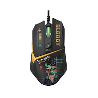Мышь проводная A4Tech Bloody W63 Max Renegade Midnight [12000 dpi, RGB-подсветка, USB Type-A]