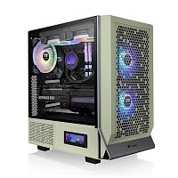 Корпус Thermaltake Ceres 300 зеленый [Mid-Tower, E-ATX, Micro-ATX, Mini-ITX, Standard-ATX, USB 3.2 Gen1 Type-A, USB 3.2 Gen2 Type-C, ARGB вентиляторы, 3 x 140 мм]