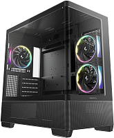 Корпус DEEPCOOL CG380U 3F черный
[Mid-Tower, Micro-ATX, Mini-ITX, USB 3.2 Gen 1 Type-A, USB 3.2 Gen 2 Type-C, ARGB вентиляторы, 3 x 120 мм]