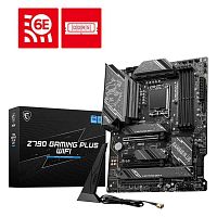 Материнская плата MSI Z790 GAMING PLUS WIFI [LGA 1700, Intel Z790, ATX, 4×DDR5 до 256 ГБ, 4×M.2, 2.5 GbE, Wi-Fi 6E, 8×USB в т.ч. Type-C]
