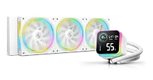 Система охлаждения DEEPCOOL LQ360 ULTRA WH ARGB белая
[120 мм - три секции, разъем помпы - 4 pin, радиатор - алюминий, TDP - 300 Вт, LCD дисплей, ARGB подсветка]