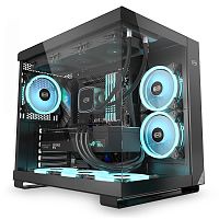 Корпус PC Cooler C3 T500 ARGB BK ATX  черный [Mid Tower, Micro-ATX, Mini-ITX, Standard-ATX, USB 3.0x2, Audio x1, LED button x1,USB-C]