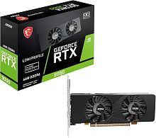 Видеокарта MSI GeForce RTX 3050 LP E 6G OC [PCIe 4.0, GPU 1042 МГц, 6 ГБ GDDR6, 96 бит, 1 x DisplayPort, 2 x HDMI]