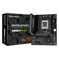 Материнская плата MAXSUN MS-CHALLENGER B850M PLUS WIFI [AM5, AMD B850, mATX, 2×DDR5 до 96 ГБ, 2×M.2, 1 GbE, Wi-Fi 6, 6×USB]