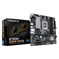Материнская плата GIGABYTE B760M D3HP WIFI6 [LGA 1700, Intel B760, mATX, 4×DDR5 до 192 ГБ, 2×M.2, 1 GbE, Wi-Fi 6, 5×USB]