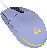 Мышь проводная Logitech G102 LIGHTSYNC фиолетовый [8000 dpi, светодиодный, USB Type-A, кнопки - 6]