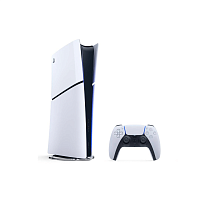 Игровая консоль PlayStation 5 Slim [1000 ГБ, с дисководом, Bluetooth 5.1, Wi-Fi 6 (802.11ax), HDMI 2.1, до 8K UltraHD, 7680x4320]