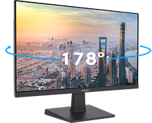 23.8" Монитор ASUS VA24EHF черный [1920x1080 (FullHD)@100 Гц, IPS, LED, 1300:1, 250 Кд/м², 178°/178°, HDMI 1.4, Adaptive-Sync]